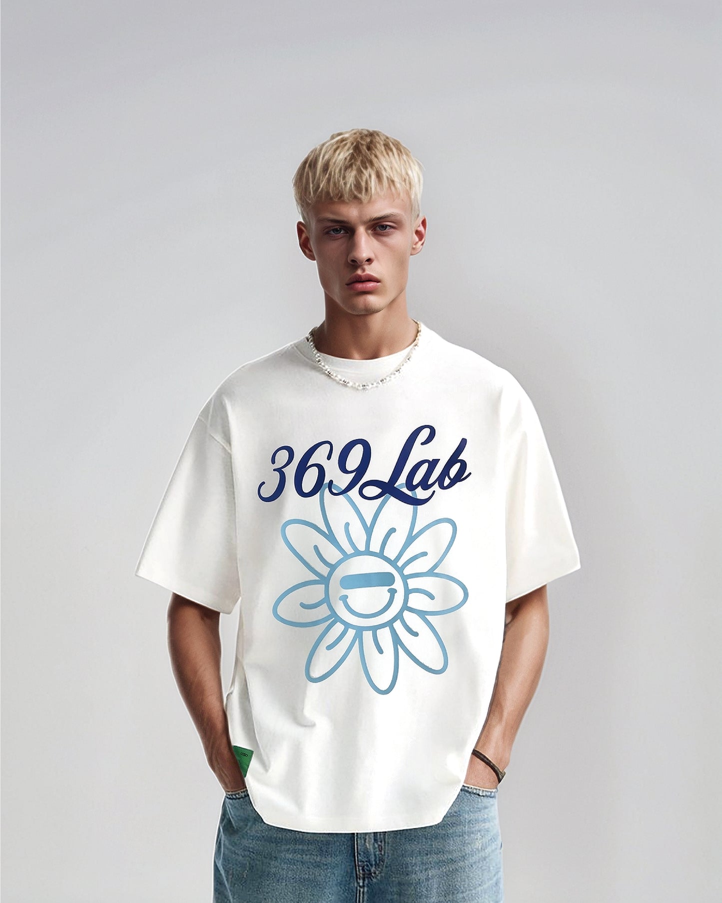 BABY FLOWER TEE (HEAVY COTTON)