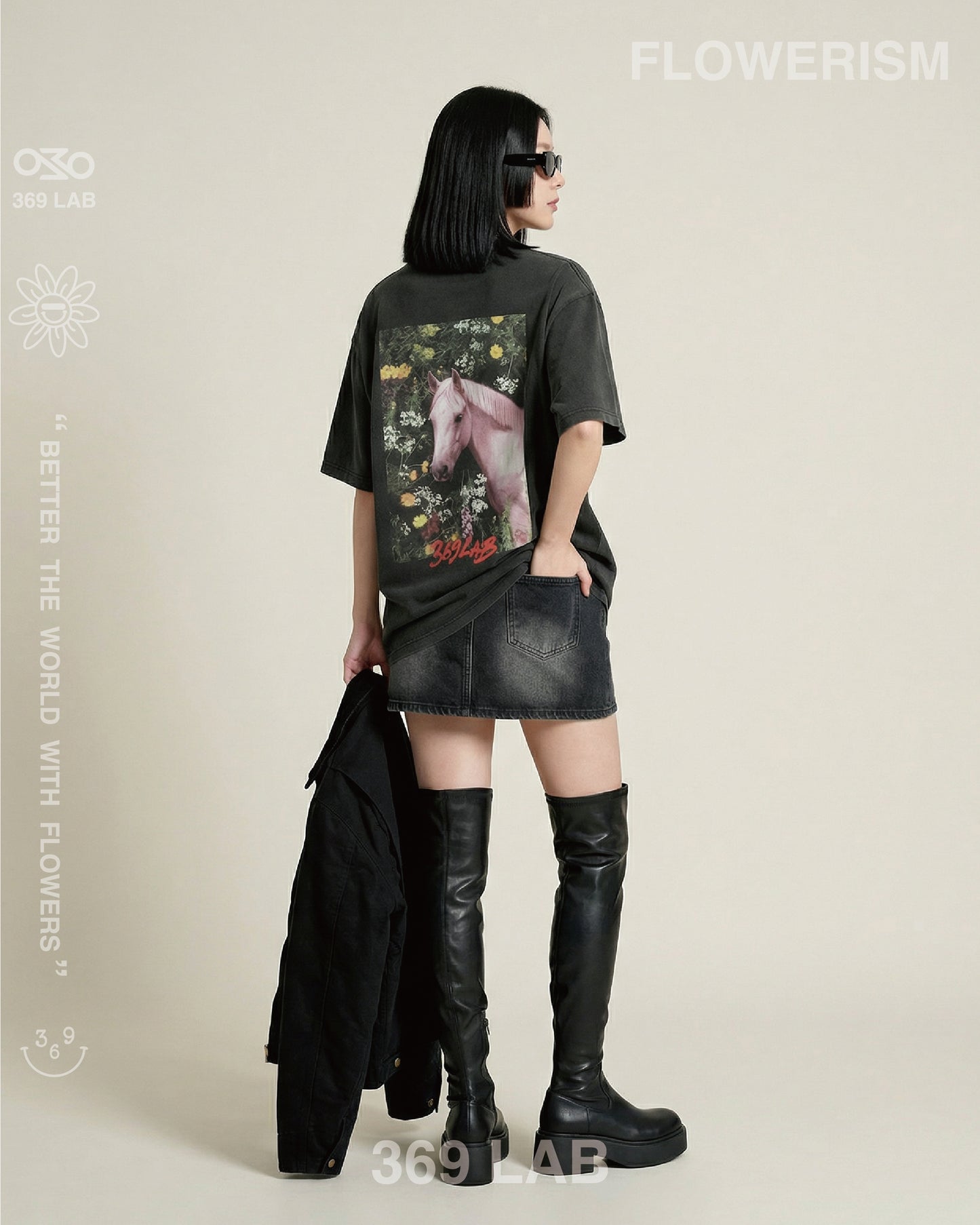 PINK HORSE GARDEN TEE (馬年版)