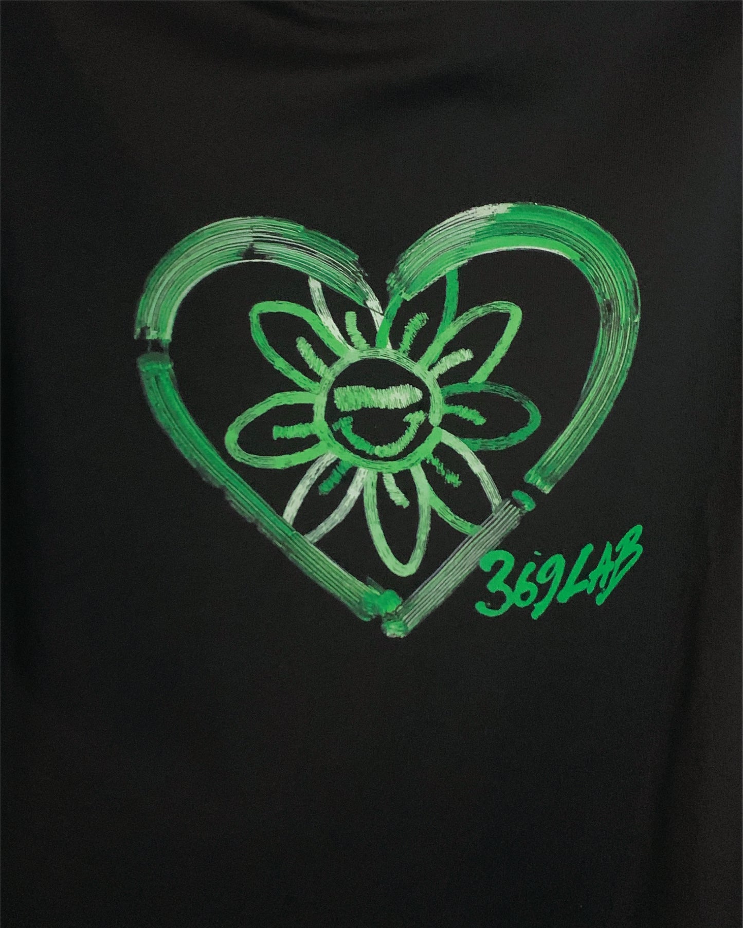 BABY FLOWER HEART PRINT TEE