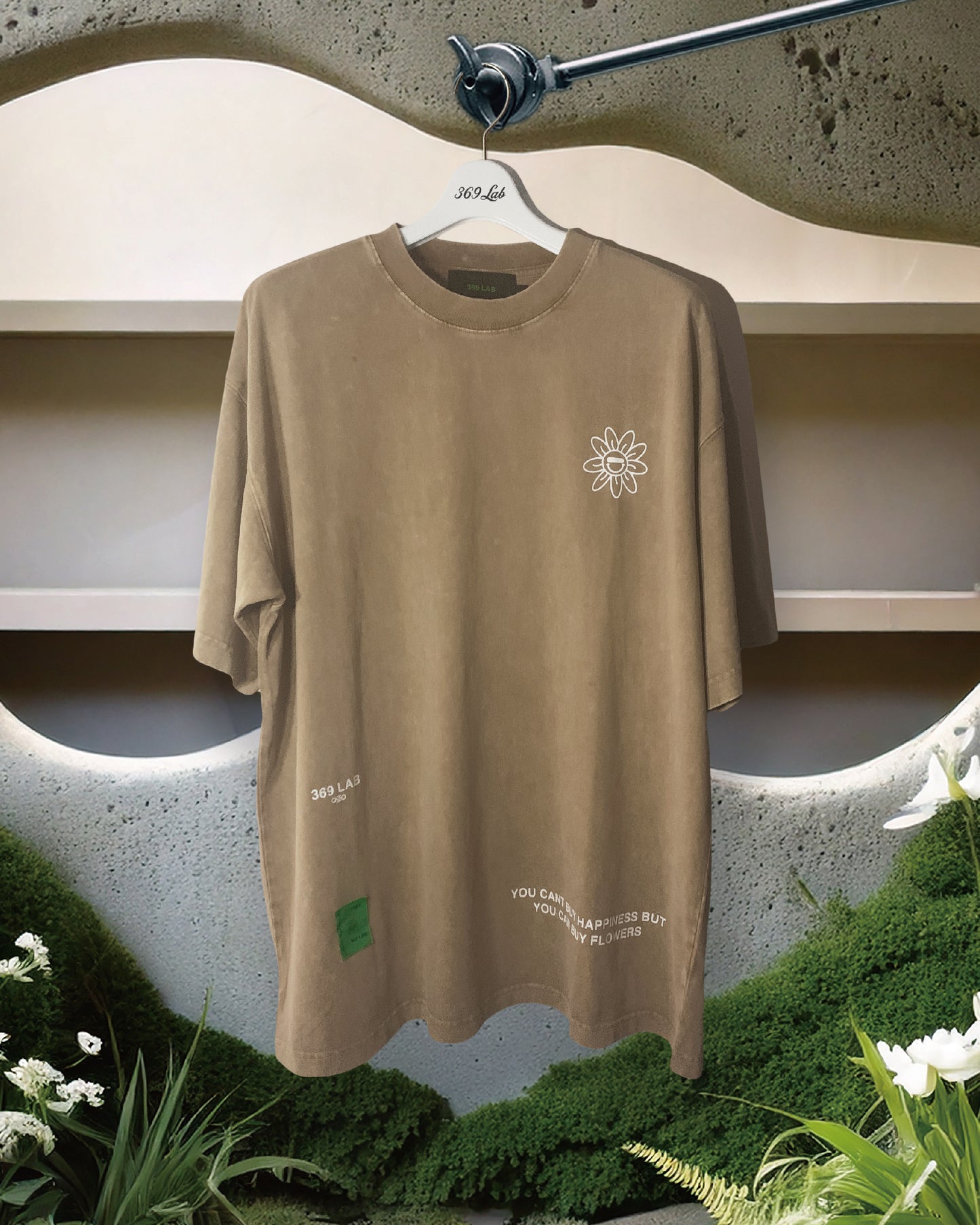 HEAVY WASHED PRINT TEE