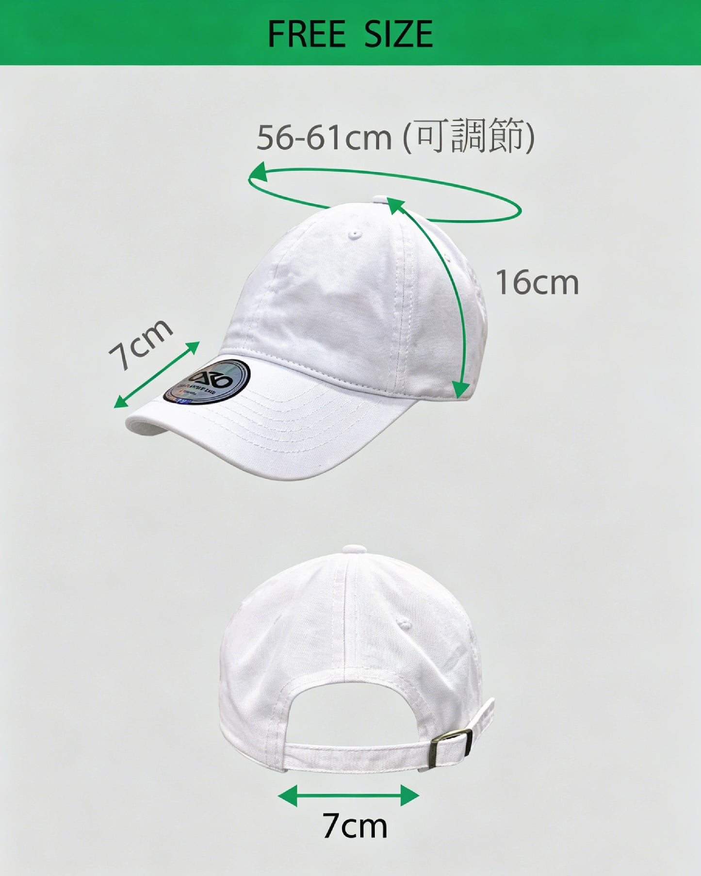 369Lab Mini Baby Flower Embroidery Cap (Black)
