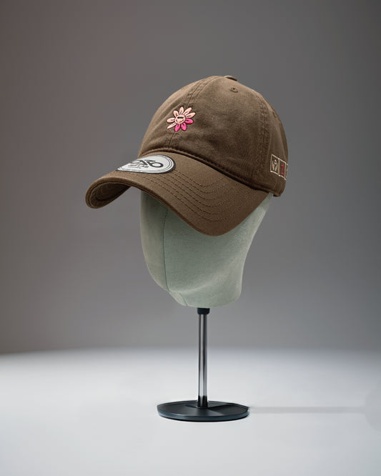 PINK BABY FLOWER CAP