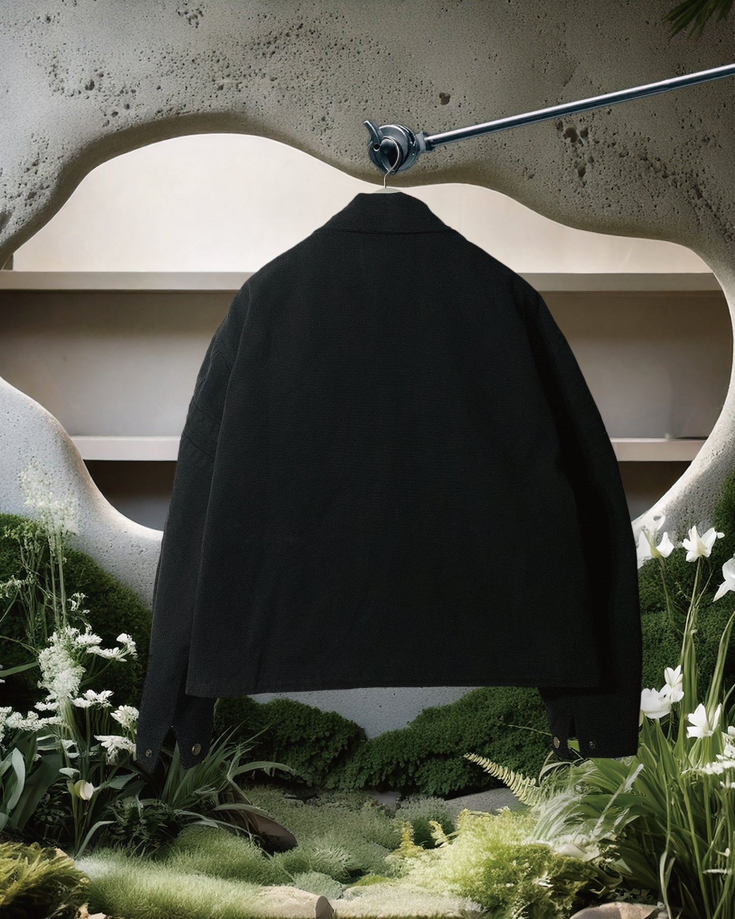 TRIANGLE PATCH BARN JACKET