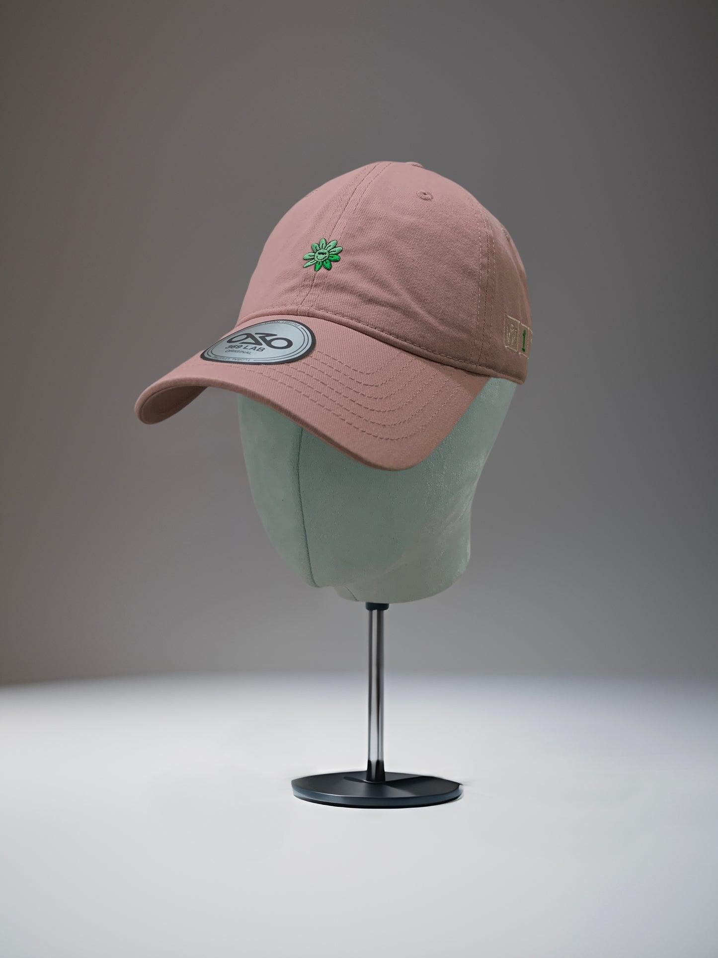 369Lab Mini Baby Flower Embroidery Cap (Pink)