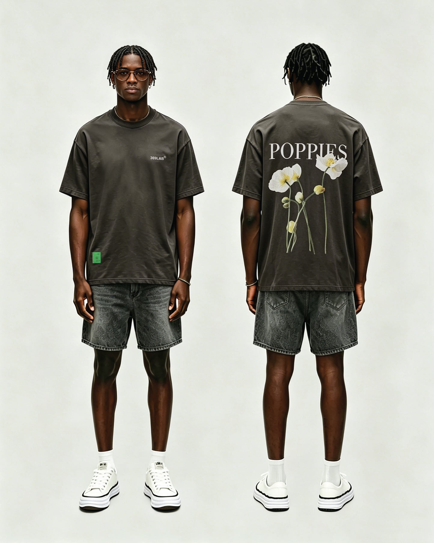 Poppies Tee 369Lab