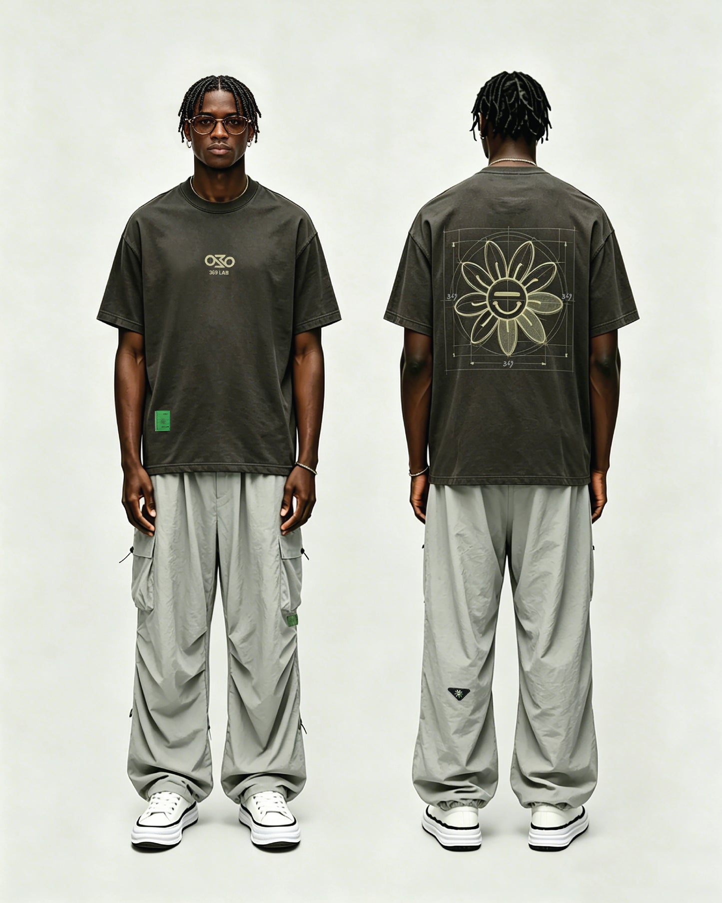 Sketch Baby Flower Tee 369Lab