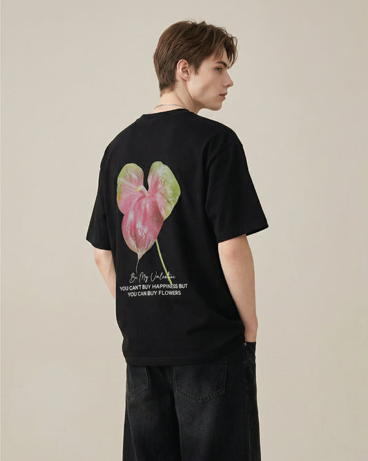 HEART ANTHURIUM TEE （ICY FABRIC)