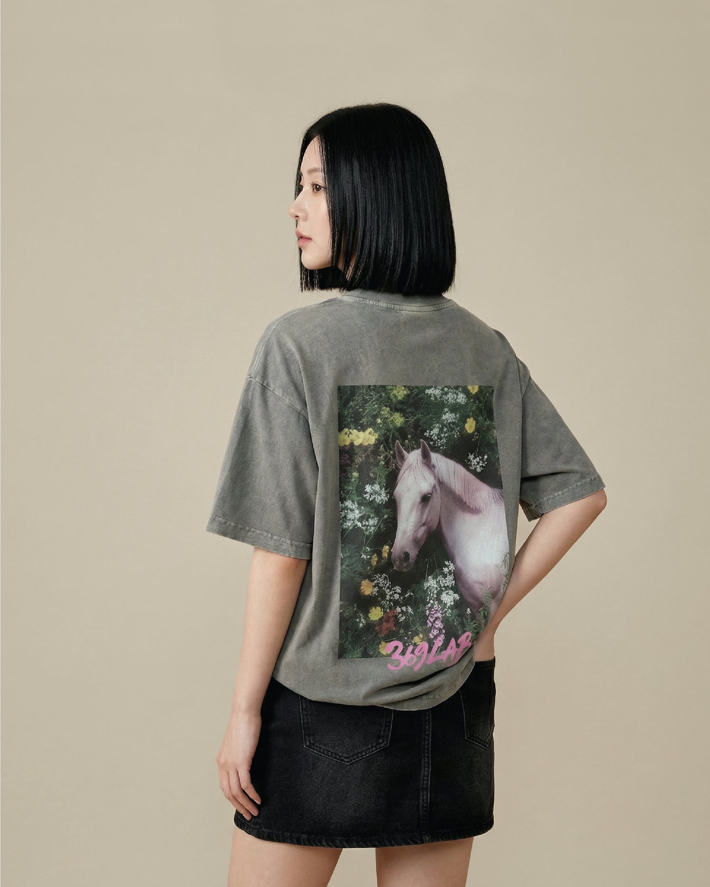 粉紅馬花園T卹（馬年版）