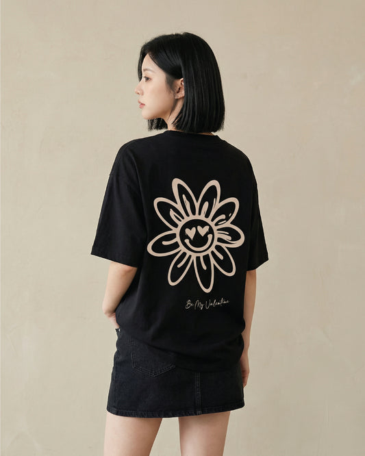 HEART EYES BABY FLOWER TEE