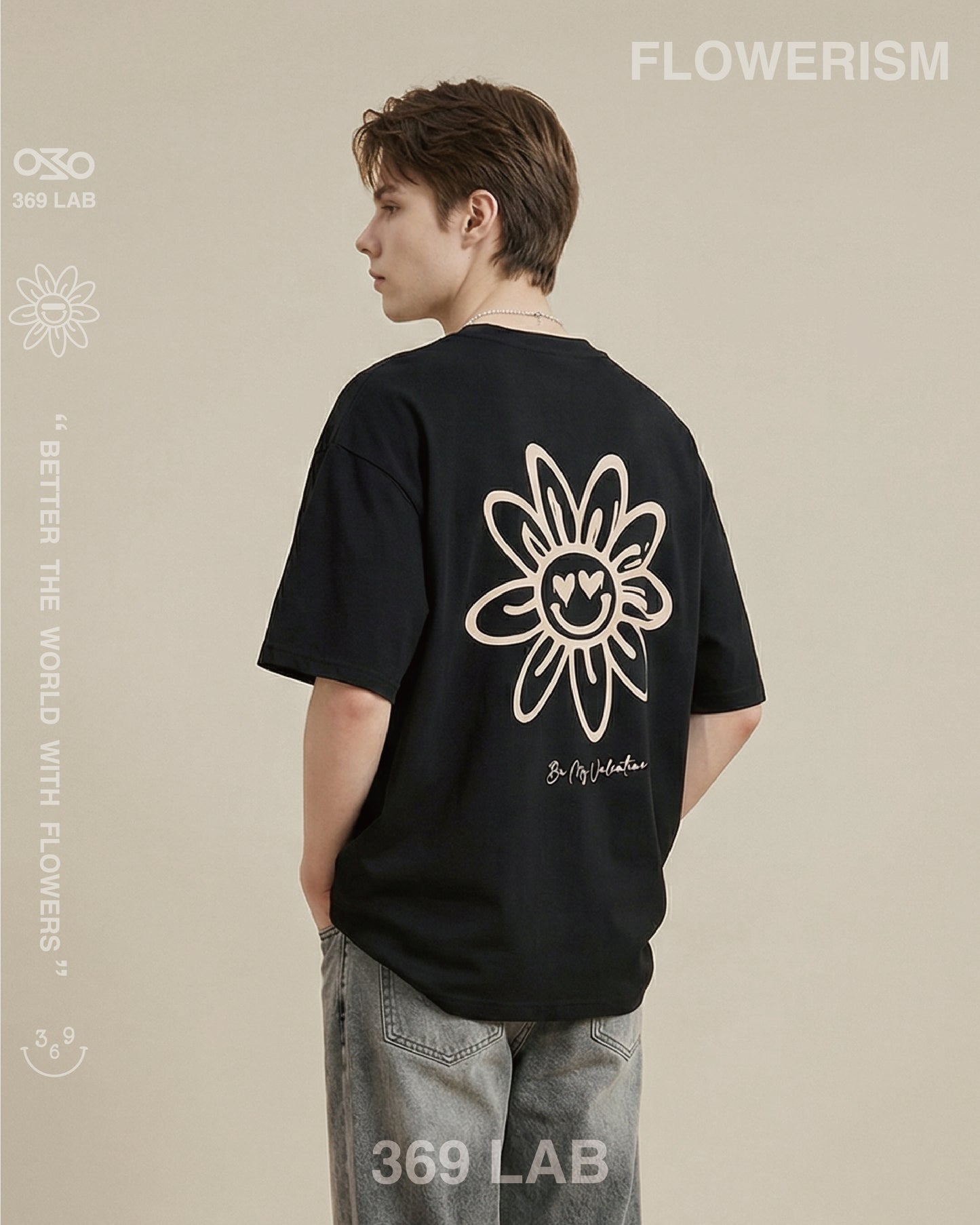 HEART EYES BABY FLOWER TEE (情人節版)