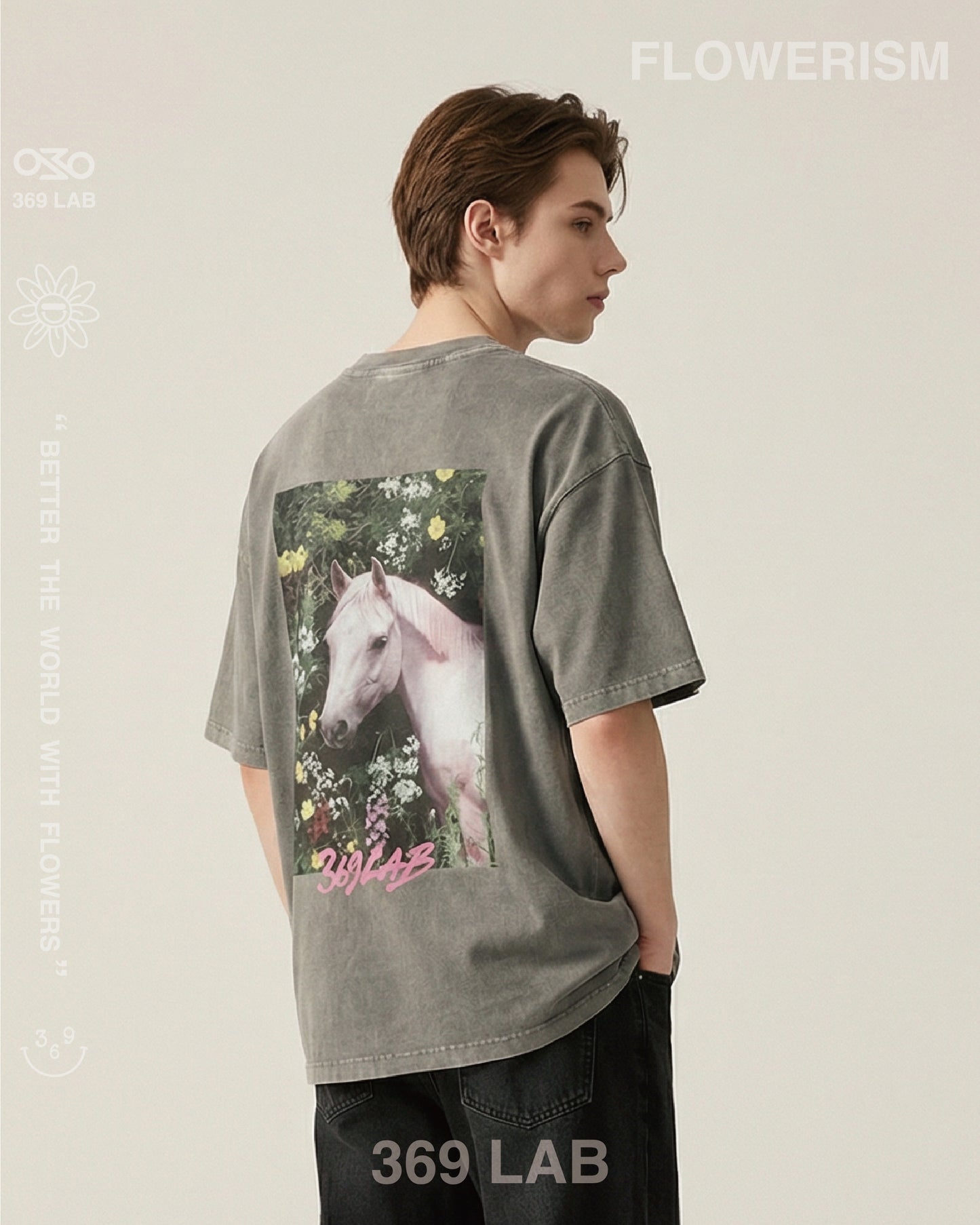 PINK HORSE GARDEN TEE (馬年版)