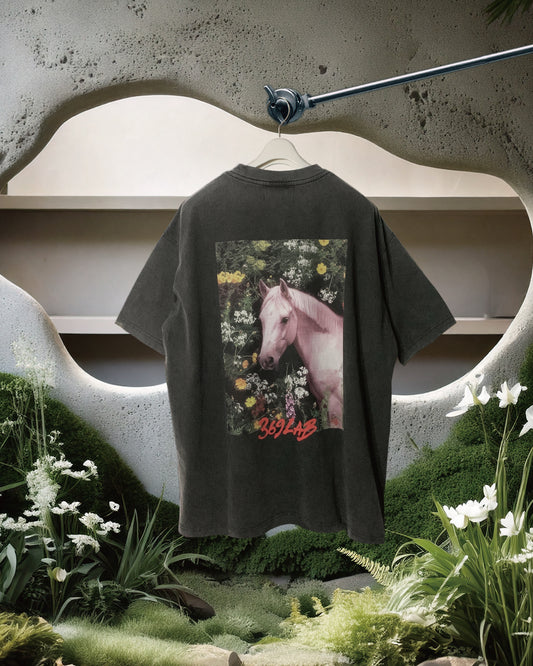 PINK HORSE GARDEN TEE (馬年版)