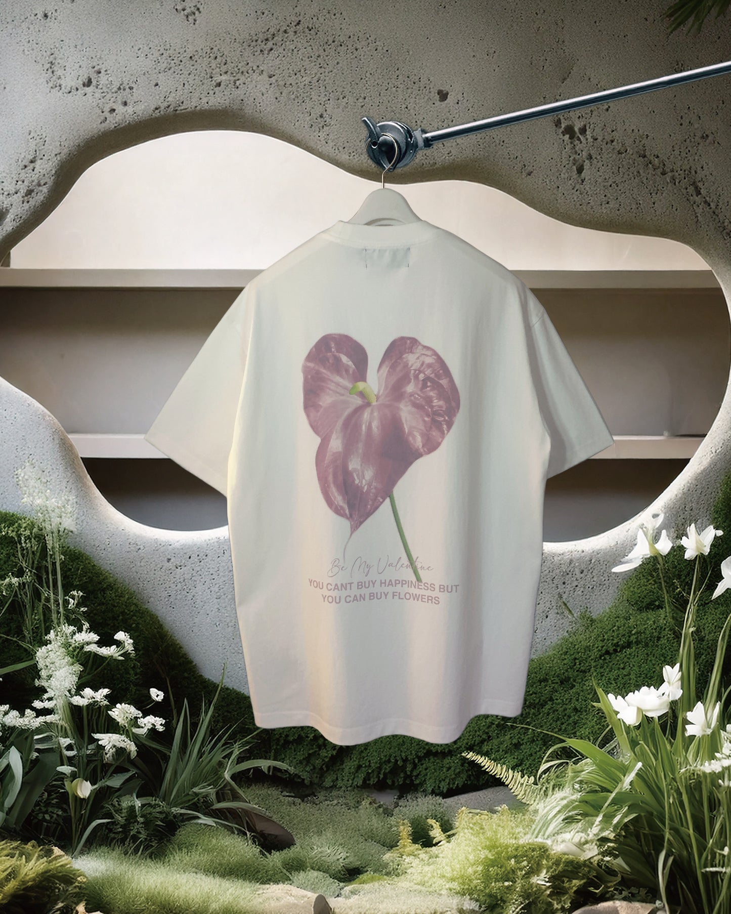 HEART ANTHURIUM TEE