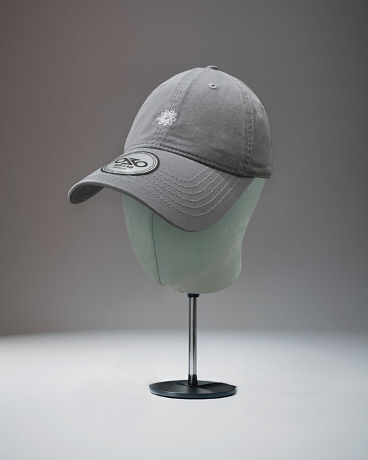 MONO BABY FLOWER CAP (GREY)