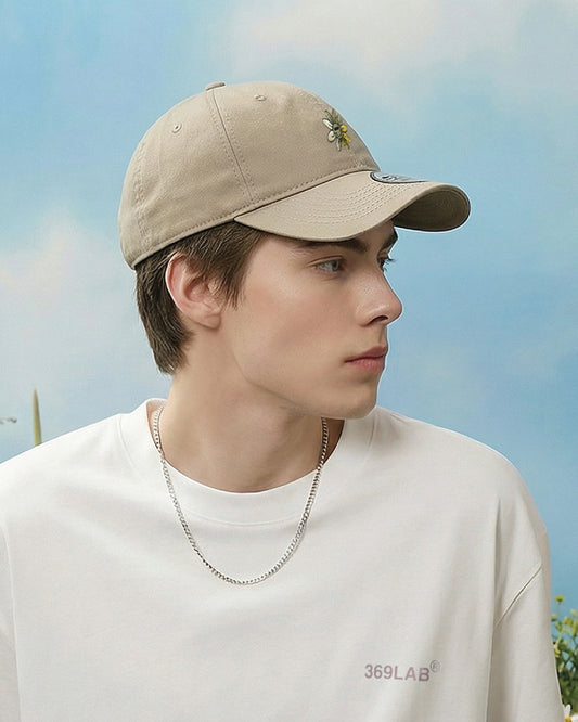 LEMON BABY FLOWER CAP (BEIGE)