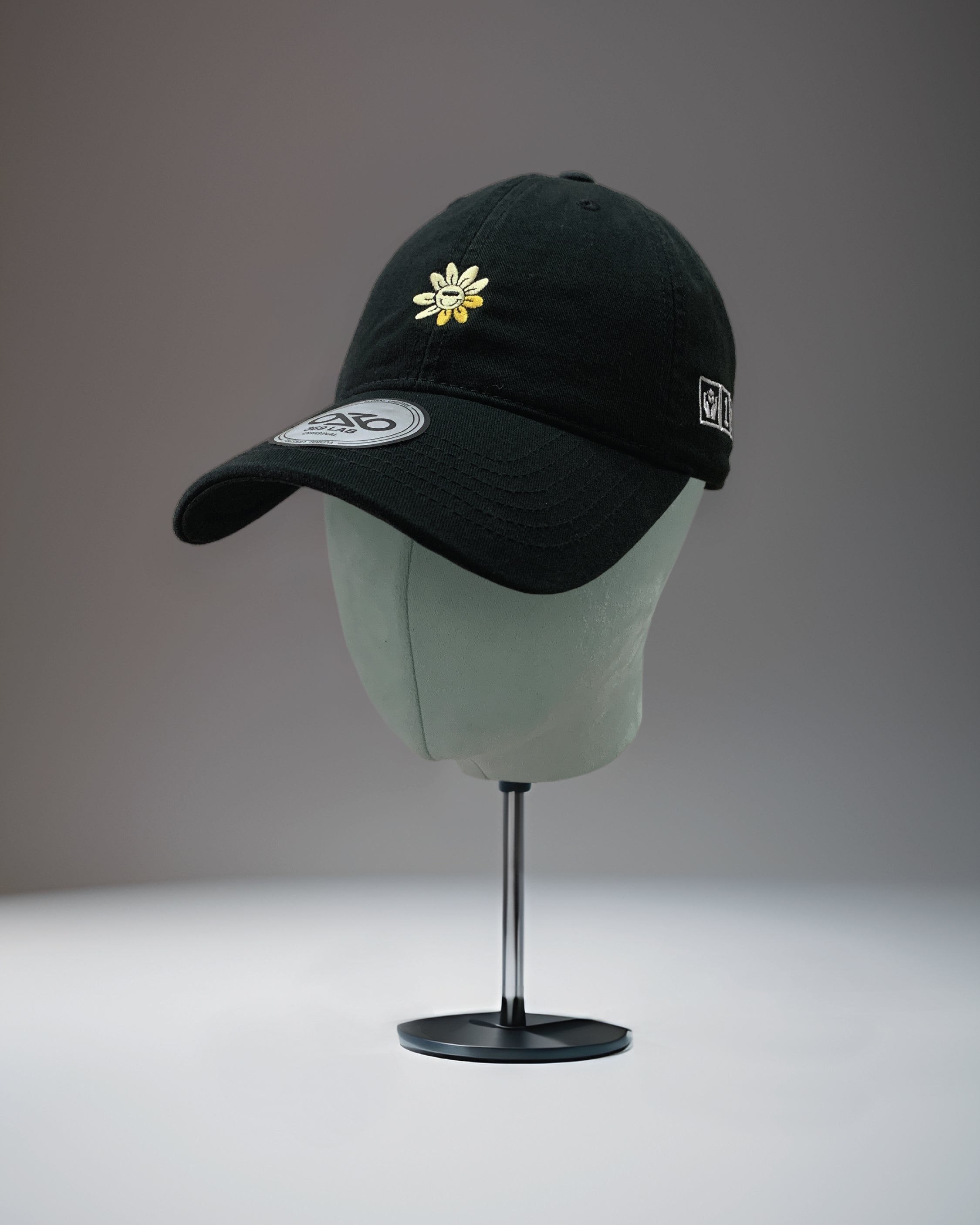 369Lab Lemon Baby Flower Cap (BLACK) – 369 LAB