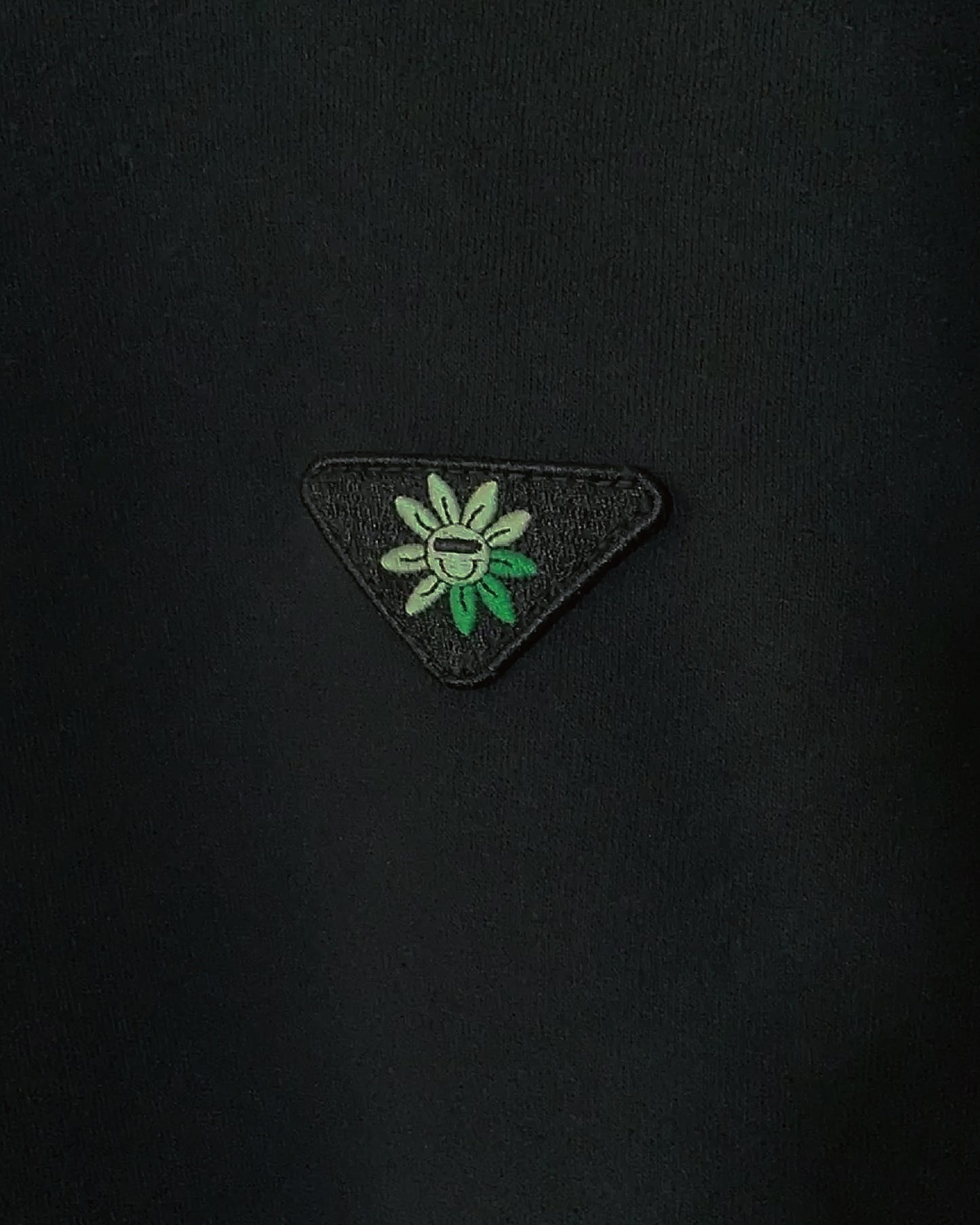 Triangle Baby Flower Sweater