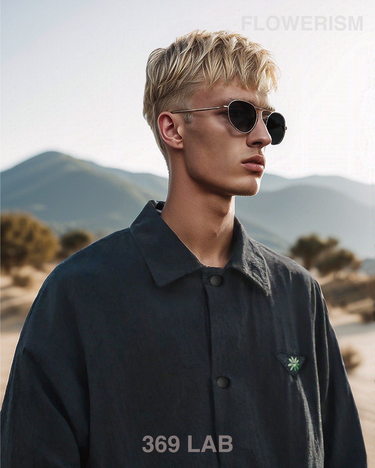 TRIANGLE PATCH COACH JACKET