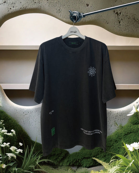 HEAVY WASHED PRINT TEE