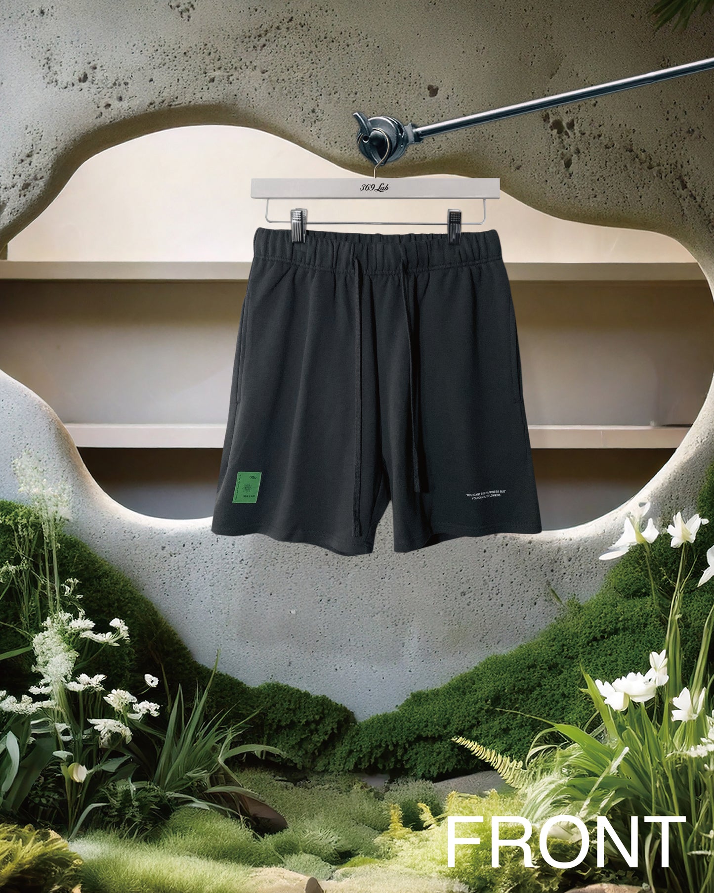 MINI DAISY SWEAT SHORTS