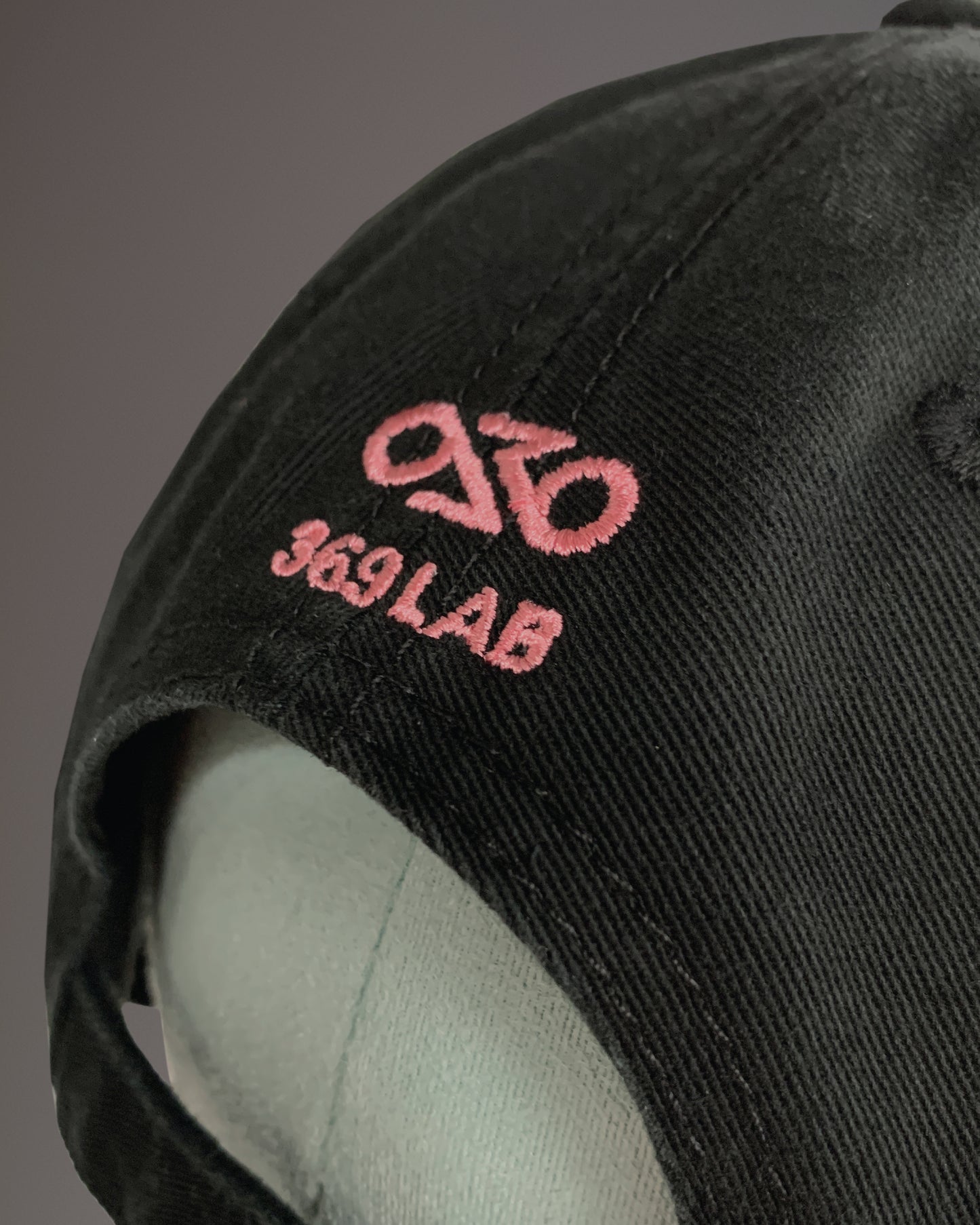 Pink Baby Flower Cap (BLACK)