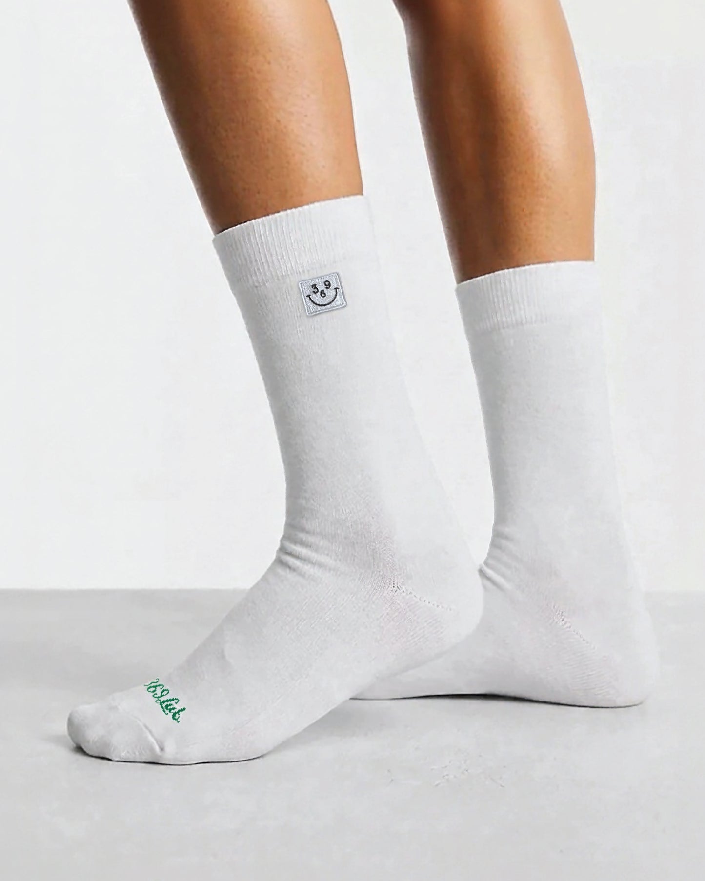 Smile Socks (White)