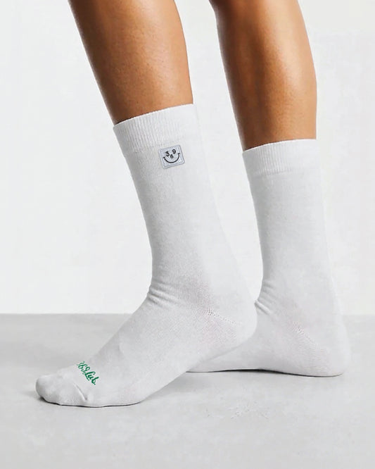 Smile Socks (White)
