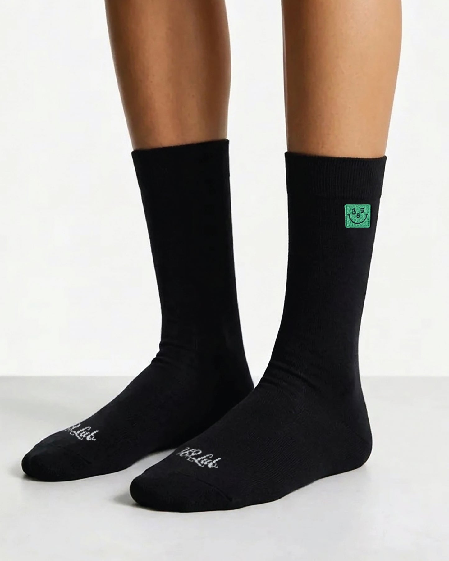 Smile Socks (Black)