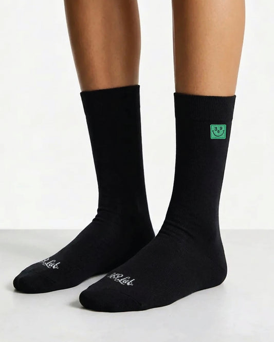 Smile Socks (Black)