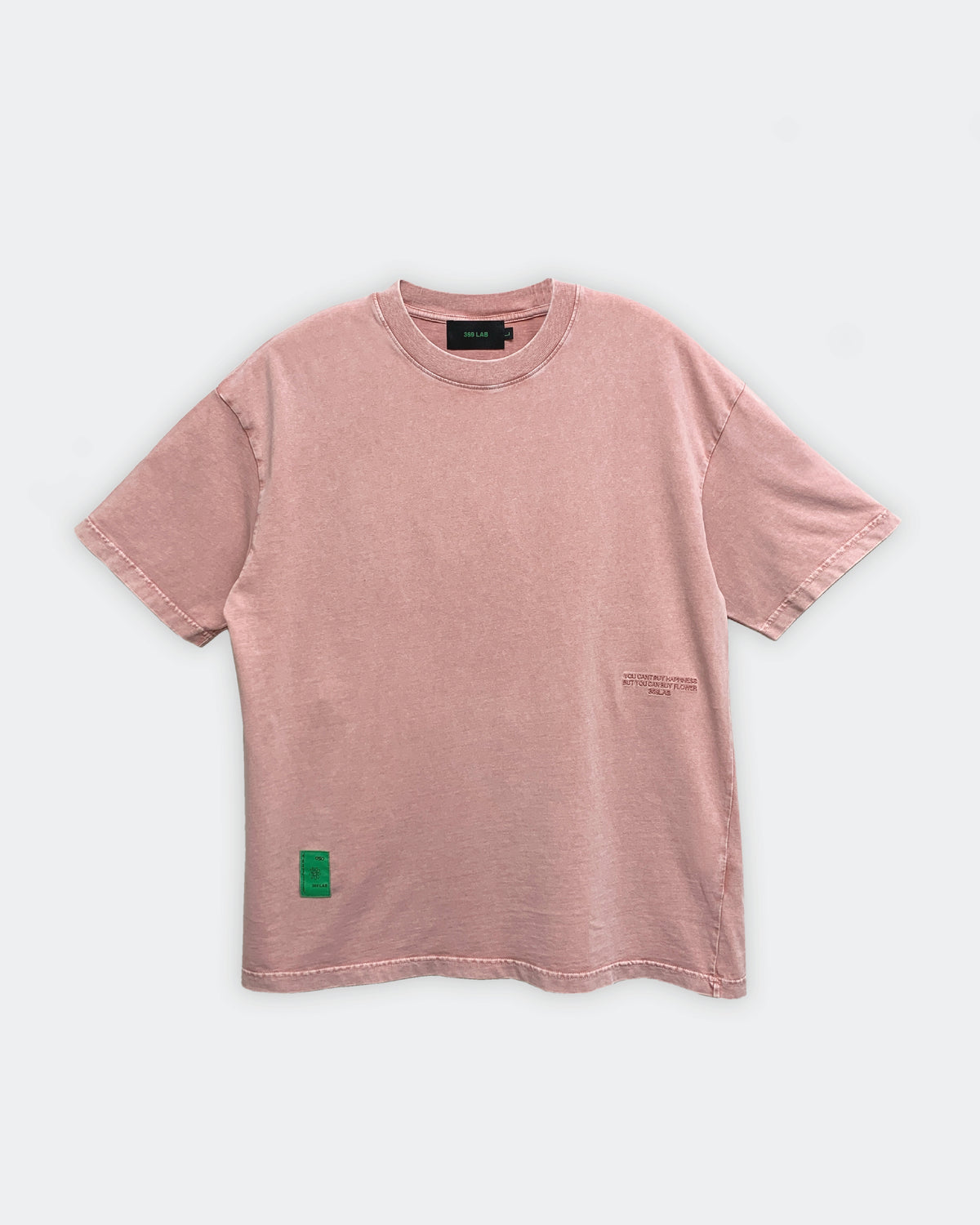 Bay Leaf Pink Tee 369Lab