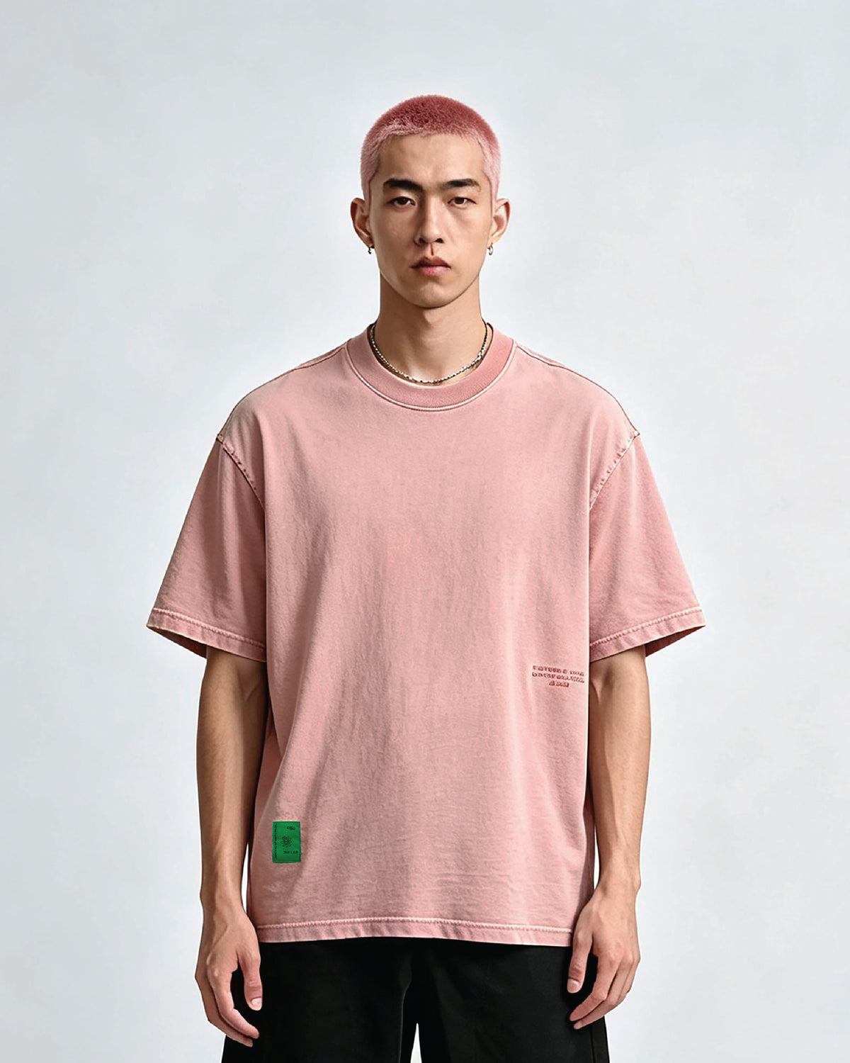 Bay Leaf Pink Tee 369Lab
