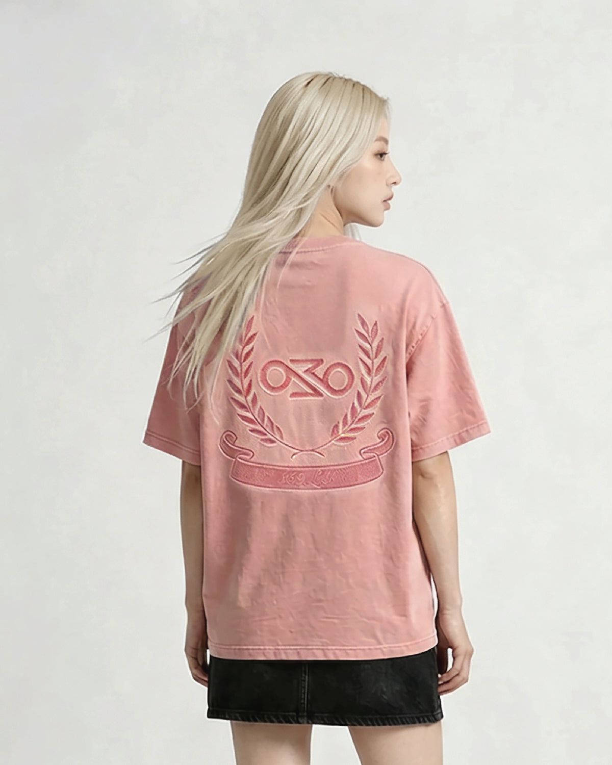 Bay Leaf Pink Tee 369Lab