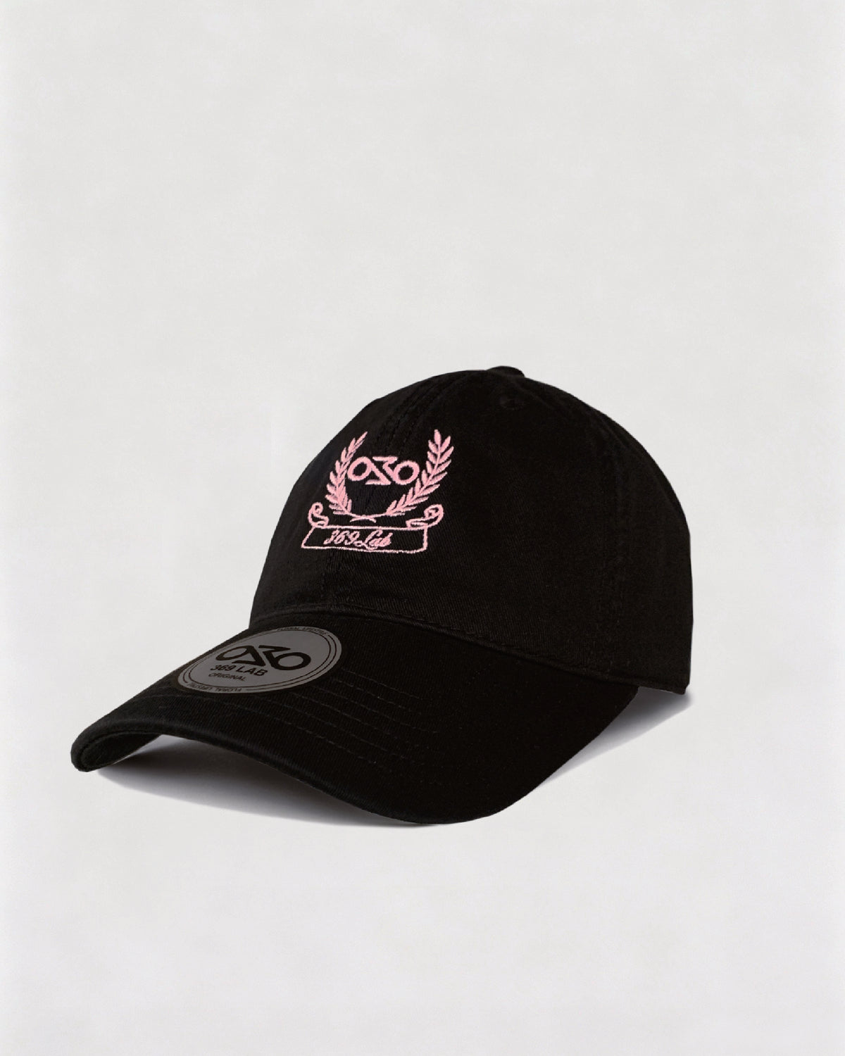 Bay Leaf Embroidery Cap (Black) 369Lab