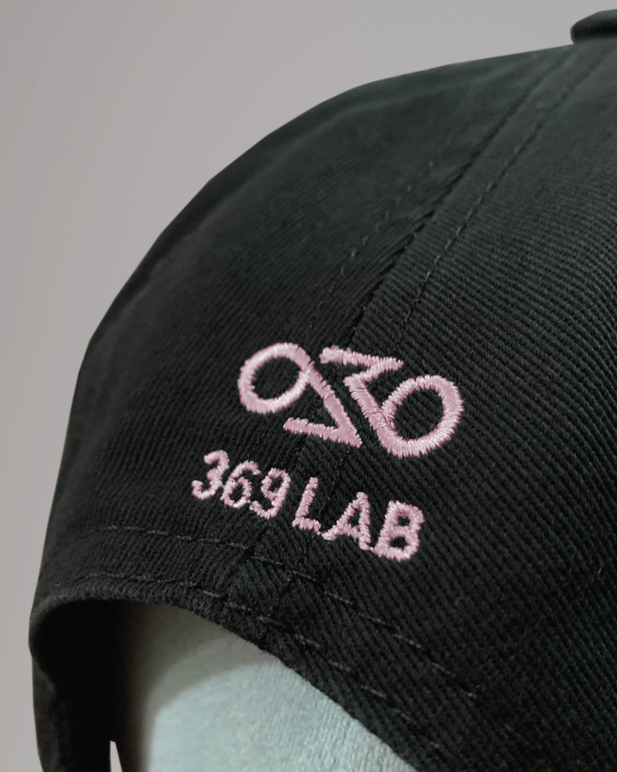 Bay Leaf Embroidery Cap (Black) 369Lab