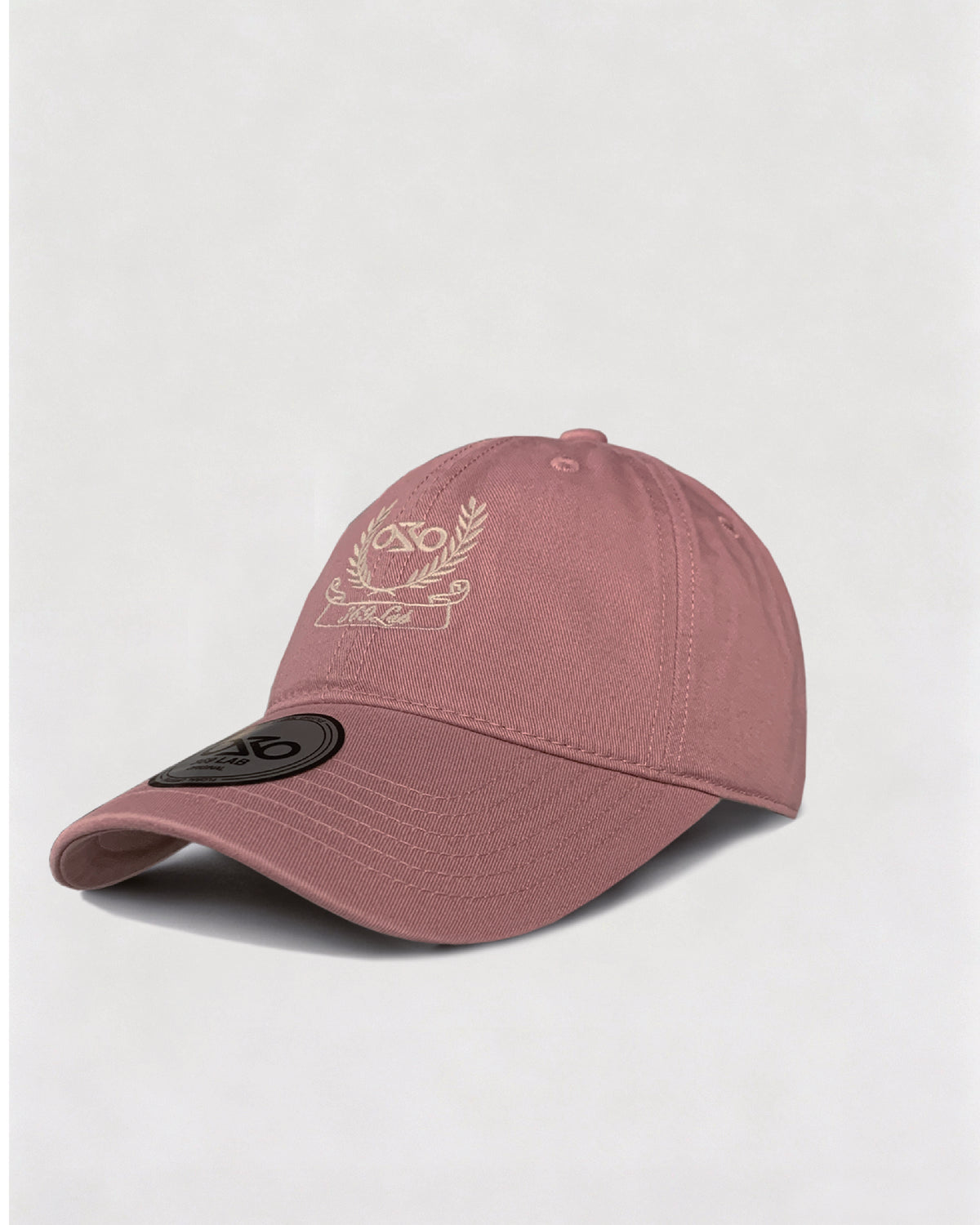 Bay Leaf Embroidery Cap (Pink) 369Lab