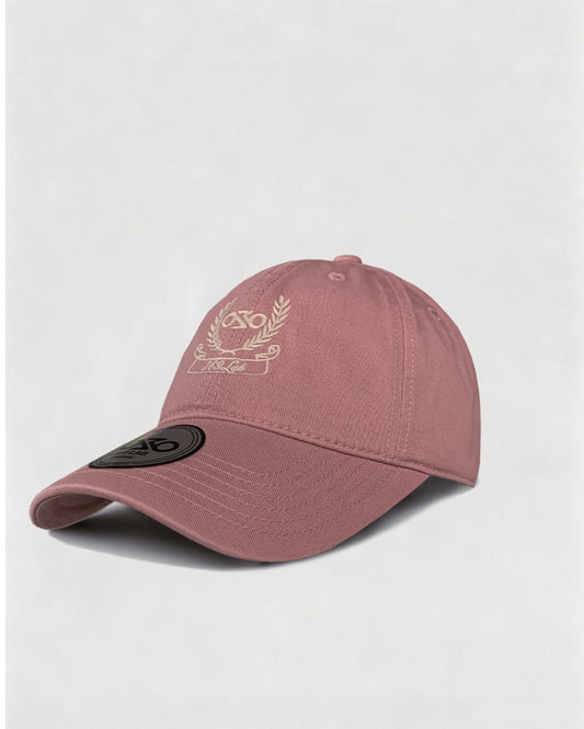 Bay Leaf Embroidery Cap (Pink) 369Lab